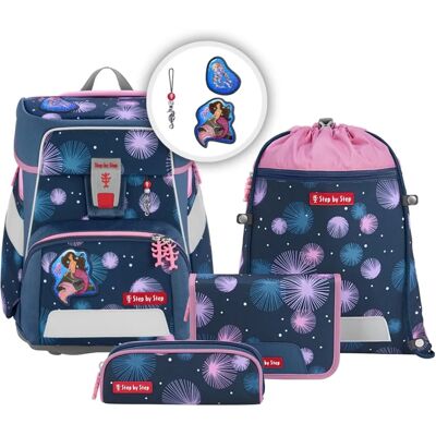 Ensemble de Sac à Dos Scolaire SPACE Step by Step - Sirène Delia - Publicité Ensemble de Sac à Dos Scolaire SPACE Step by Step - Sirène Delia - Publicité