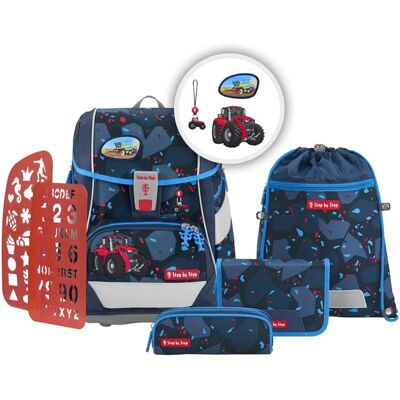 Step by Step 2IN1 PLUS Schulranzen-Set - Tractor Freddy Step by Step 2IN1 PLUS Schulranzen-Set - Tractor Freddy