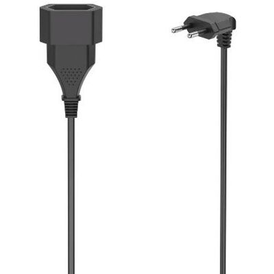 Rallonge électrique Hama - 3m, Noire, 1 Prise, Intérieur, Prise européenne coudée - Publicité Rallonge électrique Hama - 3m, Noire, 1 Prise, Intérieur, Prise européenne coudée - Publicité