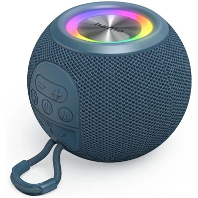 Hama 00188239 Tragbarer Bluetooth-Lautsprecher Blau 5 W Hama 00188239 Tragbarer Bluetooth-Lautsprecher Blau 5 W