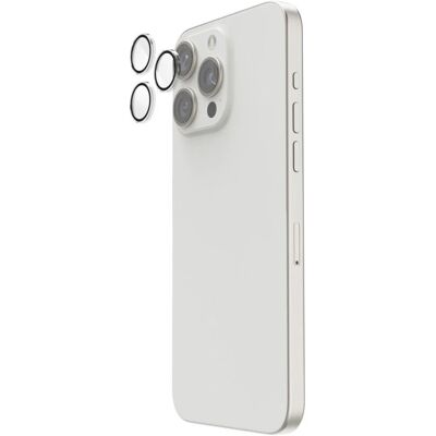 Hama Kameraobjektivschutz für iPhone 16 Pro/Pro Max - Stoßfest Hama Kameraobjektivschutz für iPhone 16 Pro/Pro Max - Stoßfest