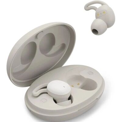 Auriculares Hama Spirit Calm Inalámbricos Estéreo (TWS) In-ear Llamadas/Música Bluetooth Beige, Blanco - Auriculares Auriculares Hama Spirit Calm Inalámbricos Estéreo (TWS) In-ear Llamadas/Música Bluetooth Beige, Blanco - Auriculares