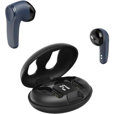 Słuchawki Bluetooth Hama Spirit Unchained - ENC, Szybkie ładowanie, Czarny i Niebieski Słuchawki Bluetooth Hama Spirit Unchained - ENC, Szybkie ładowanie, Czarny i Niebieski