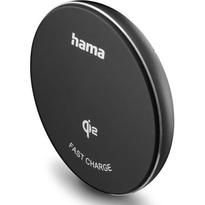 Hama 00201735 Chargeur sans fil - Chargeur pour téléphone - Noir - Charge rapide Qi2 - Publicité Hama 00201735 Chargeur sans fil - Chargeur pour téléphone - Noir - Charge rapide Qi2 - Publicité