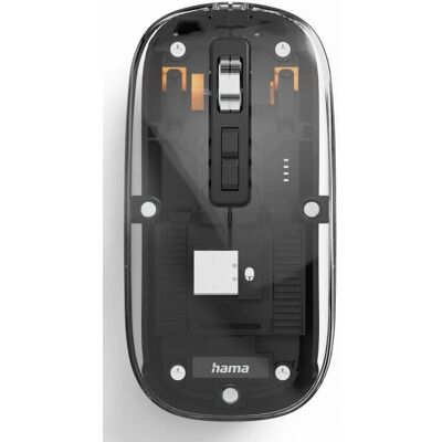 Hama WM-600 Kabellose Multi-Device-Maus - Ambidextrous, Bluetooth & RF Hama WM-600 Kabellose Multi-Device-Maus - Ambidextrous, Bluetooth & RF