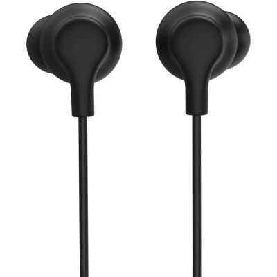 Słuchawki Hama Popply - In-ear, mikrofon, czarne Słuchawki Hama Popply - In-ear, mikrofon, czarne
