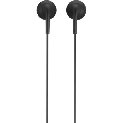 Hama Bubbly II Kopfhörer - Kabelgebunden In-ear Schwarz Hama Bubbly II Kopfhörer - Kabelgebunden In-ear Schwarz