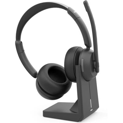 Auriculares Hama BT-800 - Inalámbricos y con Cable con Micrófono - Negro Auriculares Hama BT-800 - Inalámbricos y con Cable con Micrófono - Negro