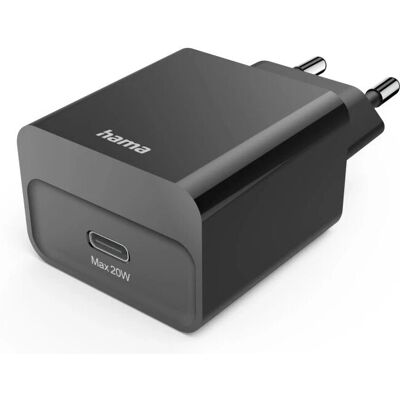 Hama 00201959 Snelle Oplader - USB-C, 20 W Hama 00201959 Snelle Oplader - USB-C, 20 W
