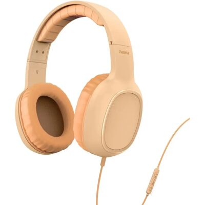 Auriculares Hama Fun C - Con cable, Naranja, Micrófono, USB-C Auriculares Hama Fun C - Con cable, Naranja, Micrófono, USB-C