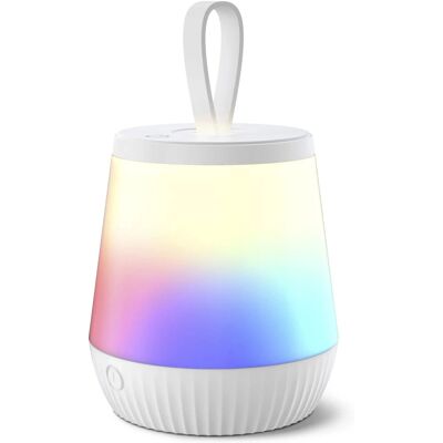 Hama Lampka nocna - Wbudowana bateria, Zmiana koloru, Regulacja jasności - Lampka nocna Hama Lampka nocna - Wbudowana bateria, Zmiana koloru, Regulacja jasności - Lampka nocna