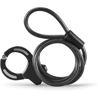 Hama 00178159 Antivol de vélo - Câble acier 120 cm - Noir Hama 00178159 Antivol de vélo - Câble acier 120 cm - Noir