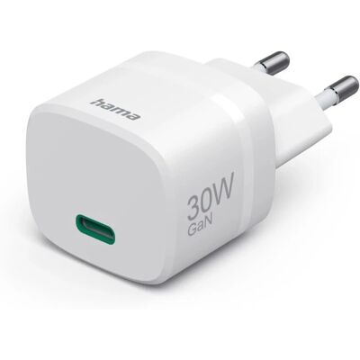 Hama - 00201964 - GaN - 30W - Charger - Publicité Hama - 00201964 - GaN - 30W - Charger - Publicité