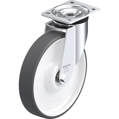 Blickle Stahlblech-Rollenrad - 250mm, 500kg - Rad mit Polyurethanspur Blickle Stahlblech-Rollenrad - 250mm, 500kg - Rad mit Polyurethanspur