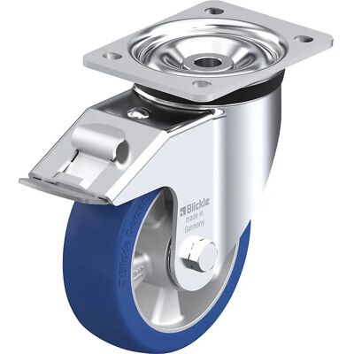 Roue en acier Blickle - Modèle lourd avec frein - Publicité Roue en acier Blickle - Modèle lourd avec frein - Publicité