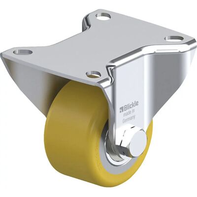 Roue en tôle d’acier Blickle - Polyuréthane Extrathane - 250kg - Publicité Roue en tôle d’acier Blickle - Polyuréthane Extrathane - 250kg - Publicité