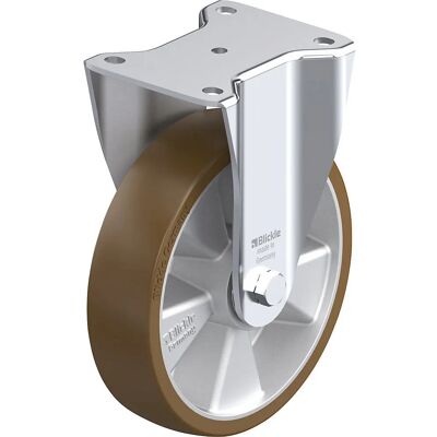 Roulette fixe en acier Blickle BH-ALB Ø 200x50mm 800kg - Roue - Publicité Roulette fixe en acier Blickle BH-ALB Ø 200x50mm 800kg - Roue - Publicité