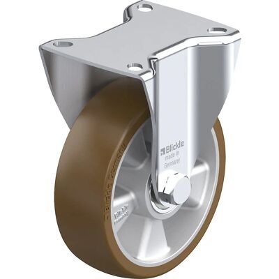 Blickle Stahlfeste Rolle 125mm - Schwerlast Aluminium Blickle Stahlfeste Rolle 125mm - Schwerlast Aluminium