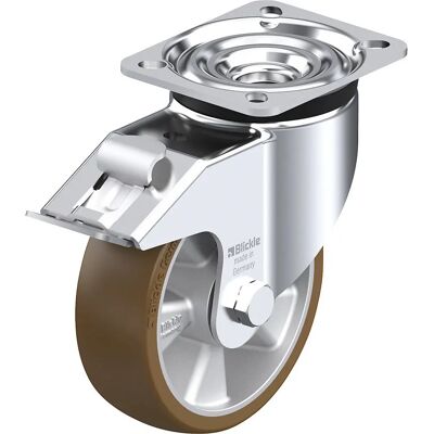 Blickle Stahlblech-Rad - Ø 125mm, 350kg, PU-Band Blickle Stahlblech-Rad - Ø 125mm, 350kg, PU-Band