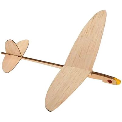 Corvus A600662 - Jouet pour enfants : Planeur en bois avec lanceur à élastique - Avion en bois - Publicité Corvus A600662 - Jouet pour enfants : Planeur en bois avec lanceur à élastique - Avion en bois - Publicité