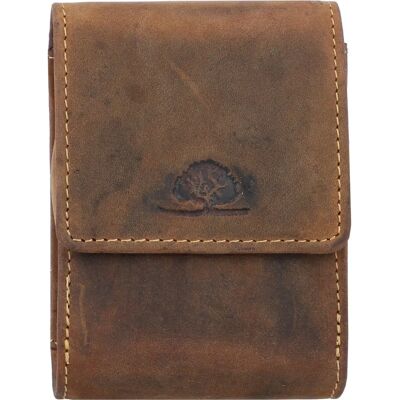 Greenburry - 1643A - brun antique - cuir - Cigarette Case - Publicité Greenburry - 1643A - brun antique - cuir - Cigarette Case - Publicité