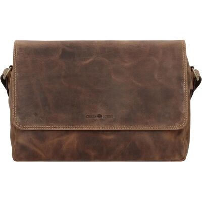 Greenburry Vintage Messenger Leder 34 cm - Umhängetasche Greenburry Vintage Messenger Leder 34 cm - Umhängetasche
