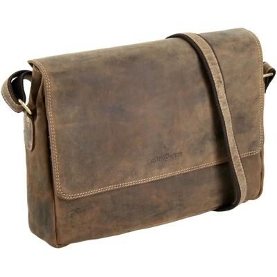 Greenburry Vintage Messenger Leder 34 cm - Umhängetasche Greenburry Vintage Messenger Leder 34 cm - Umhängetasche