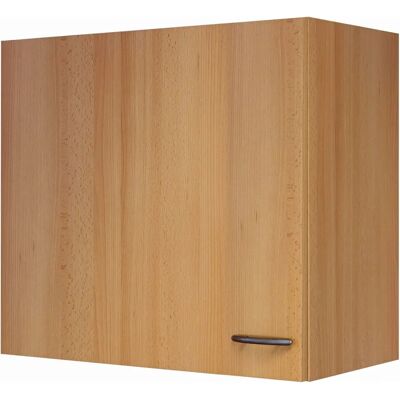 FLEX-WELL Nano Hängeschrank - Wandmontage, Buche Nachbildung, 1 Einlegeboden, 2 Fächer FLEX-WELL Nano Hängeschrank - Wandmontage, Buche Nachbildung, 1 Einlegeboden, 2 Fächer