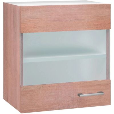 FLEX-WELL Samoa Hängeschrank - 50x55x32cm - Braun (Weiß / Sonoma Eiche) - Made in Germany FLEX-WELL Samoa Hängeschrank - 50x55x32cm - Braun (Weiß / Sonoma Eiche) - Made in Germany