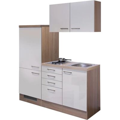FLEX-WELL Nepal Beige Küche - Komplettküchen-Set mit Spüle FLEX-WELL Nepal Beige Küche - Komplettküchen-Set mit Spüle
