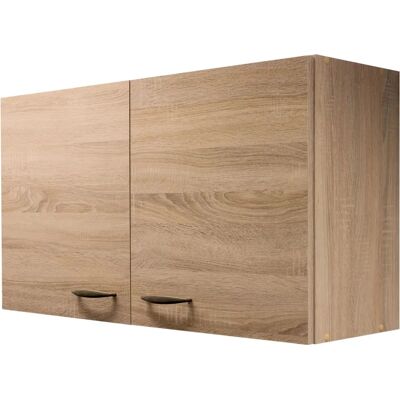 FLEX-WELL Bergen Hängeschrank - Sonoma Eiche - 100cm breit FLEX-WELL Bergen Hängeschrank - Sonoma Eiche - 100cm breit