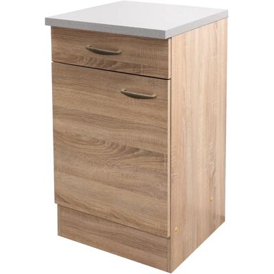 FLEX-WELL Bergen Unterschrank - 50x85x50cm - Braun FLEX-WELL Bergen Unterschrank - 50x85x50cm - Braun