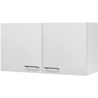 FLEX-WELL Kopenhagen Hängeschrank - 2 Türen, 54,8cm H, 100cm B, Weiß Matt FLEX-WELL Kopenhagen Hängeschrank - 2 Türen, 54,8cm H, 100cm B, Weiß Matt