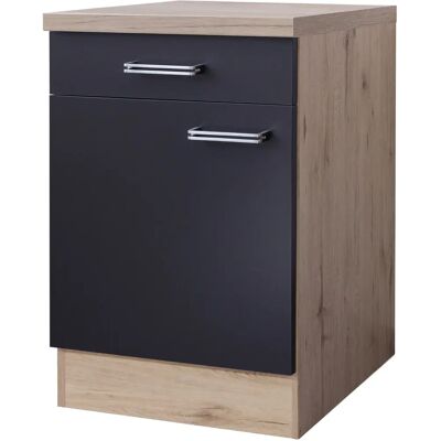 FLEX-WELL Antigua Unterschrank - 60x86x57cm, Grau FLEX-WELL Antigua Unterschrank - 60x86x57cm, Grau
