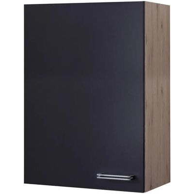 FLEX-WELL Antigua Hängeschrank - 60x89x32 cm, Grau, Melamin FLEX-WELL Antigua Hängeschrank - 60x89x32 cm, Grau, Melamin