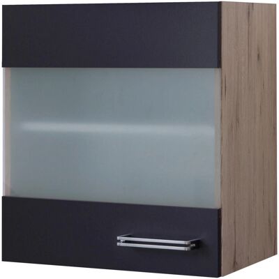 Flex-Well Antigua Wandhängeschrank - Grau & Holz Flex-Well Antigua Wandhängeschrank - Grau & Holz