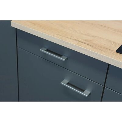 FLEX-WELL Morena Küchenunterschrank - Basaltgrau / San Remo Eiche FLEX-WELL Morena Küchenunterschrank - Basaltgrau / San Remo Eiche