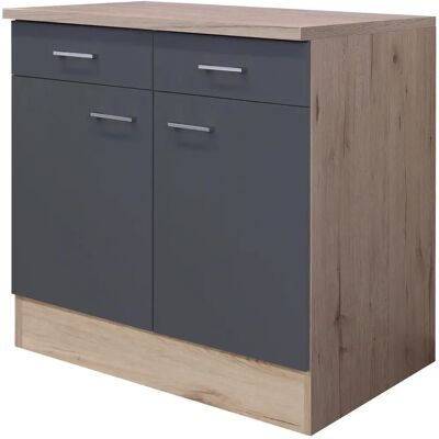 FLEX-WELL Morena Küchenunterschrank - 80x60x85cm FLEX-WELL Morena Küchenunterschrank - 80x60x85cm