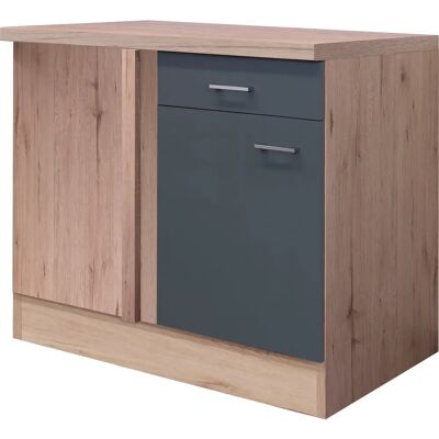 FLEX-WELL Morena Grau Küchenunterschrank - Schrank FLEX-WELL Morena Grau Küchenunterschrank - Schrank