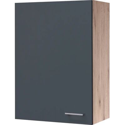 FLEX-WELL Morena Hängeschrank - 60cm, Grau, Verstellbare Scharniere FLEX-WELL Morena Hängeschrank - 60cm, Grau, Verstellbare Scharniere