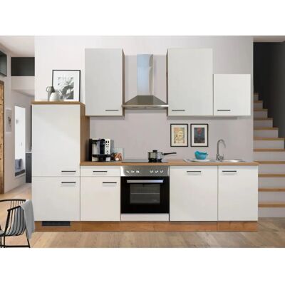FLEX-WELL Vintea Küchenzeile - Modular Beige - Küchenzeile FLEX-WELL Vintea Küchenzeile - Modular Beige - Küchenzeile