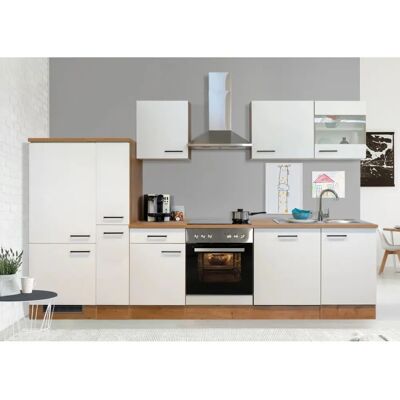 FLEX-WELL Vintea Küchen - beige, Eiche, 310cm FLEX-WELL Vintea Küchen - beige, Eiche, 310cm