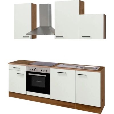 FLEX-WELL Vintea Küchen Set - Weiß - Komplett Küche FLEX-WELL Vintea Küchen Set - Weiß - Komplett Küche