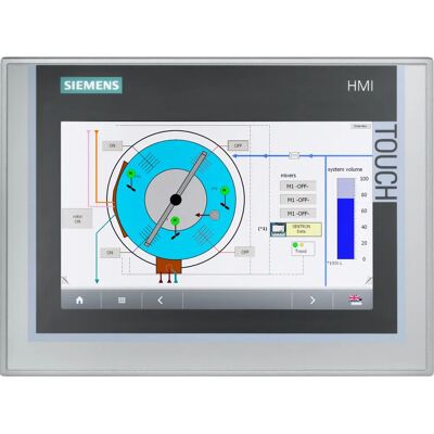 Siemens Modell 6AG1124-0GC01-4AX0 - 7-Zoll HMI Panel - Industri Ethernet Siemens Modell 6AG1124-0GC01-4AX0 - 7-Zoll HMI Panel - Industri Ethernet