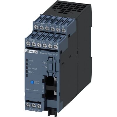 Siemens 3UF7011-1AU00-2 Motor Management System - IP20, Ethernet, 110-240V Siemens 3UF7011-1AU00-2 Motor Management System - IP20, Ethernet, 110-240V