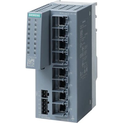 Siemens Industriele Ethernet Switch - 8 port, IP20, S7-1500 størrelse Siemens Industriele Ethernet Switch - 8 port, IP20, S7-1500 størrelse