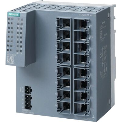 Siemens SCALANCE XC116 - Commutateur Ethernet Industriel 16 Ports - Publicité Siemens SCALANCE XC116 - Commutateur Ethernet Industriel 16 Ports - Publicité