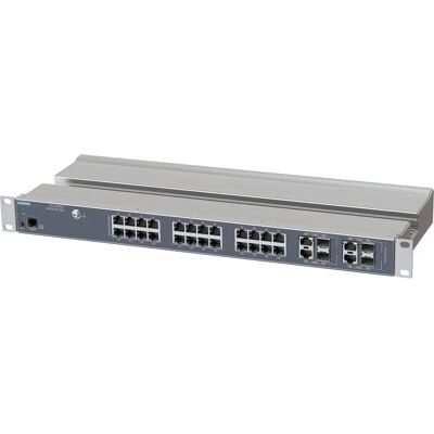 Siemens Netværksswitch - 28 RJ45, 4 SFP, 1Gbps - 19 tommer Rack Siemens Netværksswitch - 28 RJ45, 4 SFP, 1Gbps - 19 tommer Rack