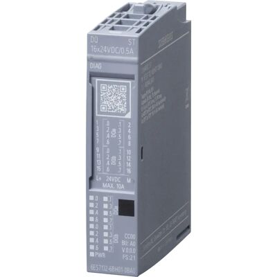Siemens - 6ES7132-6BH01-0BA0 - 16x24V DC/0,5A - IP20 - Digital output module Siemens - 6ES7132-6BH01-0BA0 - 16x24V DC/0,5A - IP20 - Digital output module