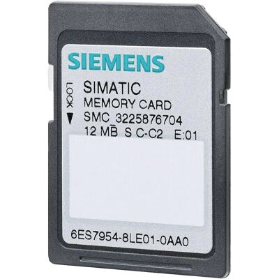 Siemens Speicherkarte 6ES7954-8LE03-0AA0 - 12MB Flash für S7-1x00 Siemens Speicherkarte 6ES7954-8LE03-0AA0 - 12MB Flash für S7-1x00